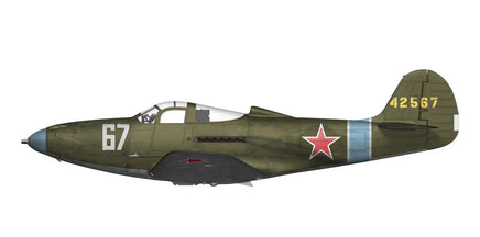 1/48 ARMA Hobby P-39Q Airacobra Plastic Model Kit - MPM Hobbies