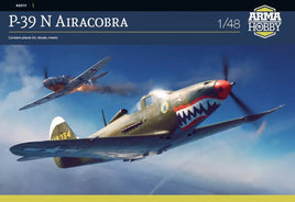 1/48 ARMA Hobby P-39N Airacobra Plastic Model Kit - MPM Hobbies