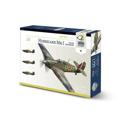 1/72 Arma Hobby Hurricane Mk I Allied Squadrons (Limited Edition) - MPM Hobbies