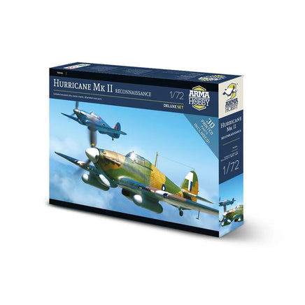 1/72 Arma Hobby Hurricane Mk II Reconnaissance Deluxe Set - MPM Hobbies