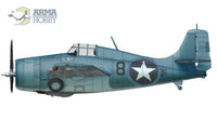 1/72 Arma F4F Wildcat Operation Torch Plastic Model Kit - MPM Hobbies