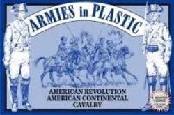 Armies In Plastic - American Revolution Continental Army Cavalry #5469 - MPM Hobbies