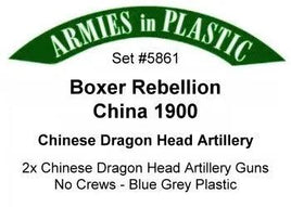 Armies In Plastic Boxer Rebellion China 1900 Chinese Dragon Head Artillery #5861 - MPM Hobbies