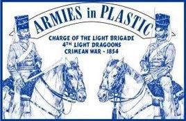 Armies In Plastic - Crimean War - Charge Of The Light Brigade 4Th Light Dragons 1854 #5515 - MPM Hobbies