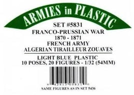 Armies In Plastic - Franco-Prussian War - French Army Algerian Tirailleur Zouaves 1870-1871 #5831 - MPM Hobbies