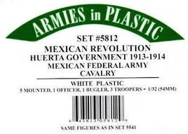 Armies In Plastic - Mexican Revolution - Huerta Government Mexican Federal Army Calvary 1913-1914 #5812 - MPM Hobbies