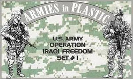 Armies In Plastic - Modern Forces U.S. Army Operation Iraqi Freedom - Set #1 #5576 - MPM Hobbies