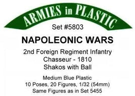 Armies In Plastic - Napoleonic Wars - 2nd Foreign Regiment Chasseur 1810 #5803 - MPM Hobbies
