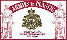 Armies In Plastic - Zulu War 1879, Shirt Sleeve Order, 24Th Foot #5573 - MPM Hobbies