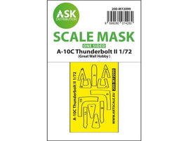 1/72 Art Scale A-10C Thunderbolt II one-sided fit express mask for GWH