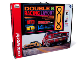 Auto World 14.5' Double 8 Racing Slot Race Set #341 - MPM Hobbies
