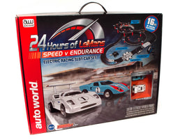 Auto World 16' 24 Hours Of Le Mans Speed V Endurance Slot Race Set HO Scale #333 - MPM Hobbies