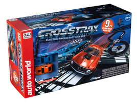 Auto World CrossTrax Road Course 9' Slot Race Set #351 - MPM Hobbies