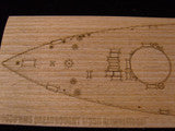 1/350 Artwox HMS DREADNOUGHT Wood Deck