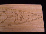 1/350 Artwox HMS DREADNOUGHT Wood Deck