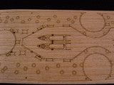 1/350 Artwox HMS DREADNOUGHT Wood Deck