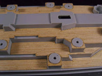 1/450 ArtWox Wood Deck for Hasegawa USS Missouri