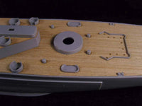 1/450 ArtWox Wood Deck for Hasegawa USS Missouri