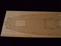 1/450 ArtWox Wood Deck for Hasegawa USS Missouri