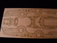 1/400 ArtWox Wood Deck for Heller DKM Tirpitz