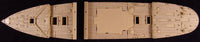 1/400 Artwox White Star Liner Titanic Wooden Deck W/PE for Academy 14215
