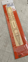 1/400 Artwox HMS Suffolk (For Airfix A03203) Wood Deck