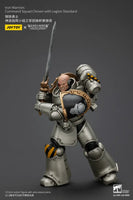 1/18 Iron Warriors Command Squad Chosen with Legion Standard