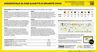 1/72 Heller SA 316B Alouette III Sécurité Civile - MPM Hobbies
