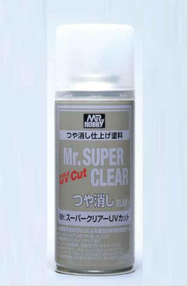 B523 Mr. Super Clear UV Cut Flat 170ml.