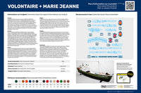 1/200 Heller Twin Set Volontaire + Marie Jeanne STARTER KIT