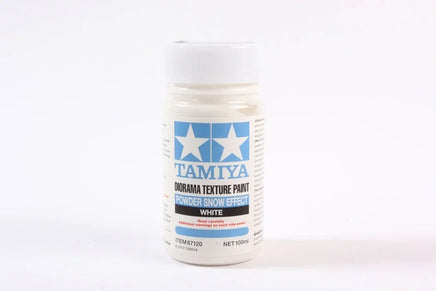 Tamiya Diorama Texture Paint 100ml - Powder Snow Effect 87120 - MPM Hobbies