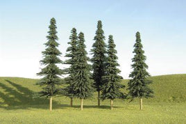 Bachmann 4 - 6" Spruce Bulk Trees (24/bag) 32158 - MPM Hobbies