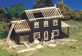 Bachmann HO Scale House Under Construction 45191 - MPM Hobbies