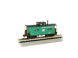 N Scale Bachmann Penn Central Jade Green - Northeast Steel Caboose 16866 - MPM Hobbies