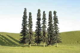 O Scale Bachmann 8 - 10" Conifer Trees 32203 - MPM Hobbies