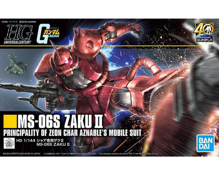 1/144 Bandai HGUC #19 MSM-07S Char's Z'Gok "Mobile Suit Gundam" Model Kit - 100568