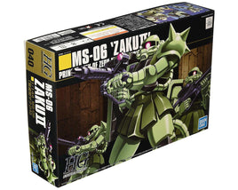 1/144 Bandai HGUC 040 MS-06 Zaku II Gundam Action Figure Model Kit - 122240