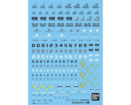 1/144 Bandai GD-30 Earth Federation Mobile Suits #1 - MPM Hobbies