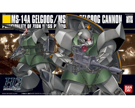 1/144 Bandai HGUC #76 Gelgoog/Gelgoog Cannon "Mobile Suit Gundam" Model Kit - 2001466