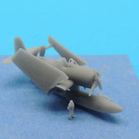 1/350 Black Cat Models Curtiss SC Seahawk Folded Wings (X1)