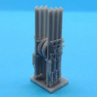 1/350 Black Cat Models Marine Nationale Triple 550MM Torpedo Tubes (x2)