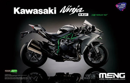 1/9 Meng Kawasaki Ninja H2 Pre-Colored - MT002S - MPM Hobbies