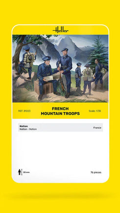 1/35 Heller WWII French Mountain Troops - MPM Hobbies