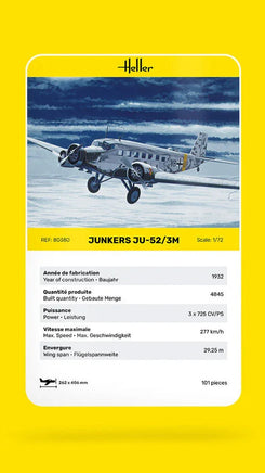 1/72 Heller Junkers JU-52/3M - MPM Hobbies