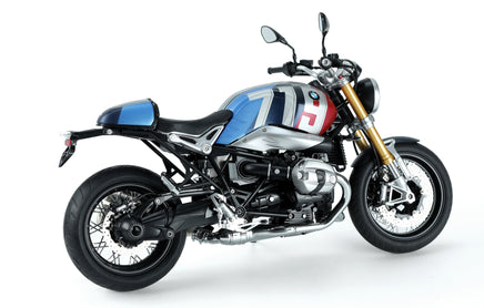 1/9 Meng BMW R nineT Option 719 Mars Red/Cosmic Blue (Pre-Colored Edition) - MT003T