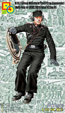 1/16 Classy Hobby WWII German Wehrmacht Panzer Crew Commander