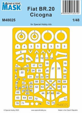 1/48 Special Hobby Fiat BR.20 Cicogna MASK