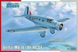 1/72 Special Hobby Delta Mk.II/III RCAF Plastic Model Kit
