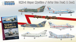 1/72 Special Hobby SMB-2 Super Mystere Duo Pack & Book Plastic Model Kit