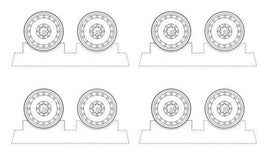 1/72 CMK Panther Ausf.A/D wheels set for REV
